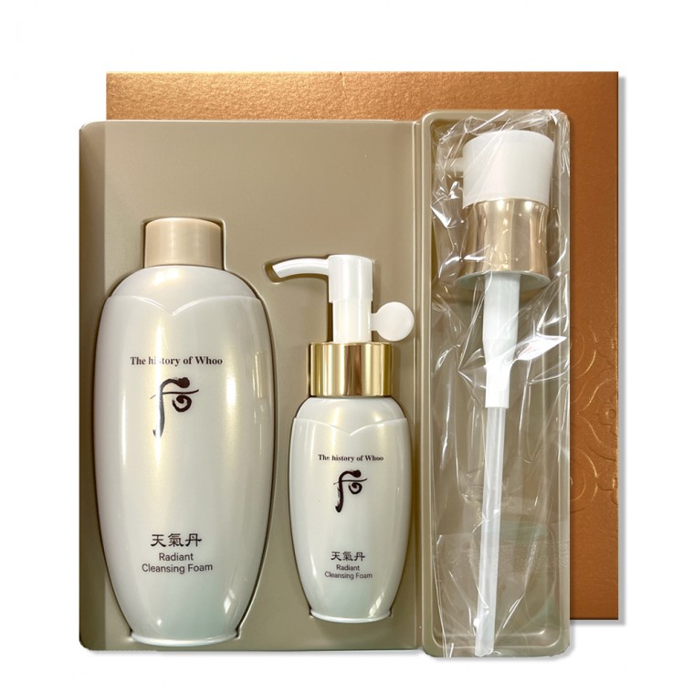 더후 천기단 화현 클렌징폼 200ml&50ml 스페셜 세트