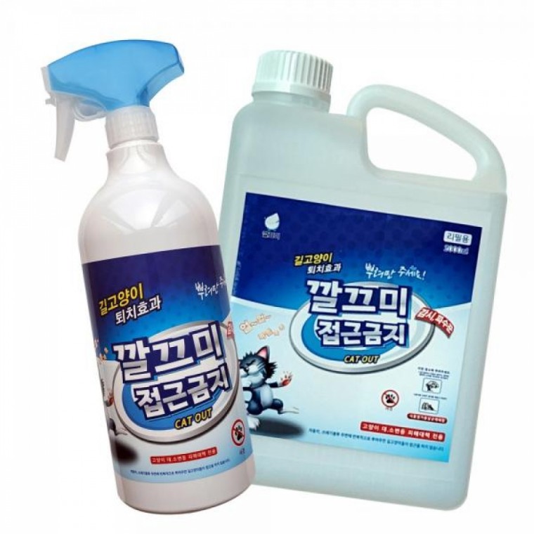 고양이 접근금지 본품 1000ml(리필 2000ml 포함)