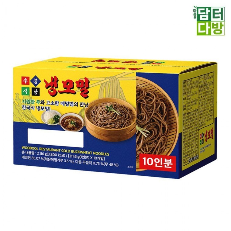 SD 우불식당 냉모밀 211.6g x 10