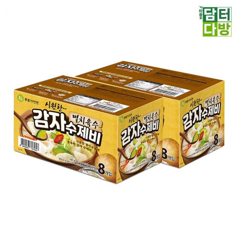 SD 이가자연면 감자수제비 186.5g x 8입 x 2