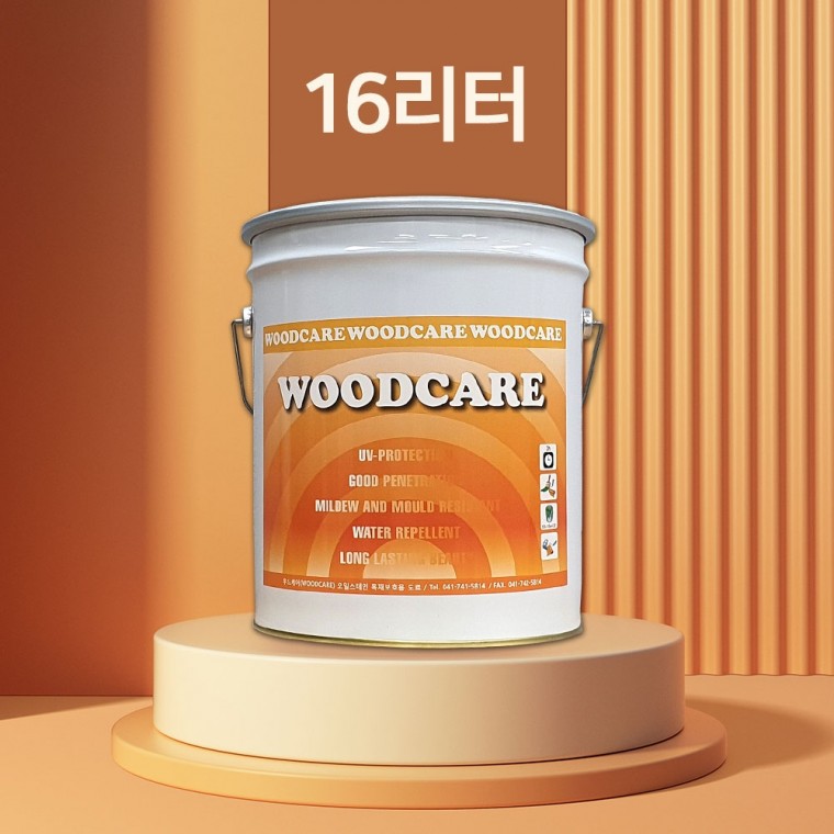 우드케어 오일스테인 woodcare 16리터