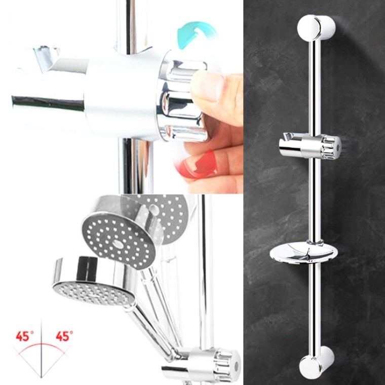 샤워기봉 샤워실 샤워 봉 각도조절 높이조절 샤워거치대