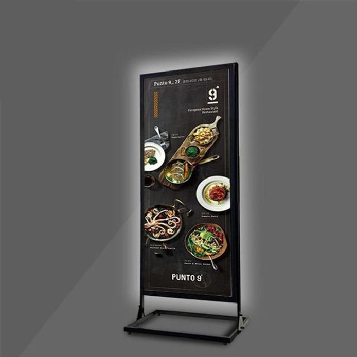 배너 LED 광고판 65X173cm 입간판 광고 홍보 안내