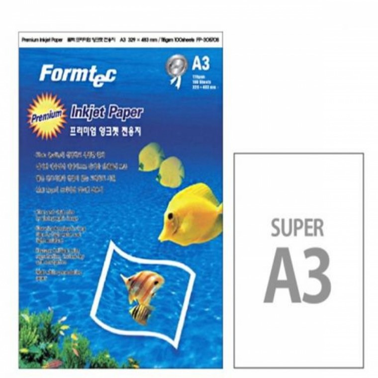 폼텍 A3 슈퍼 프리미엄잉크젯 FP 30570S(100매)