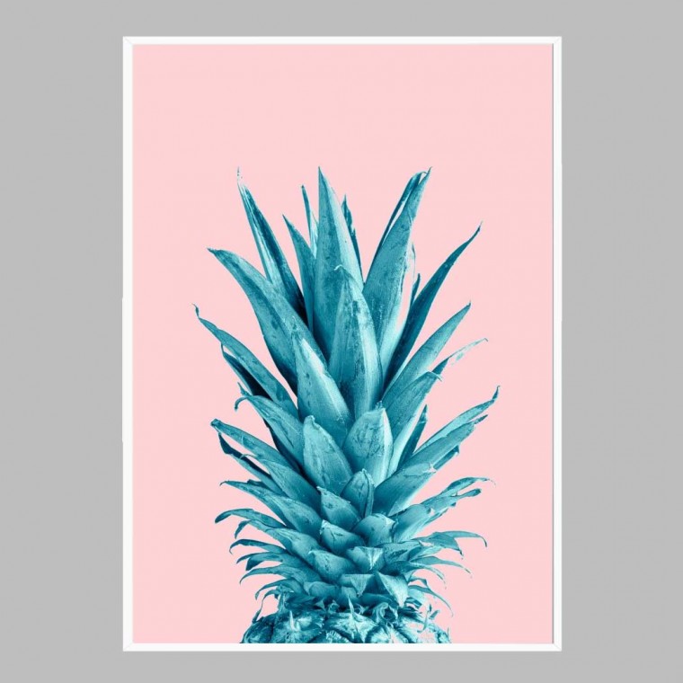 슬림 인테리어액자 Pineapple Pink 07 A2사이즈