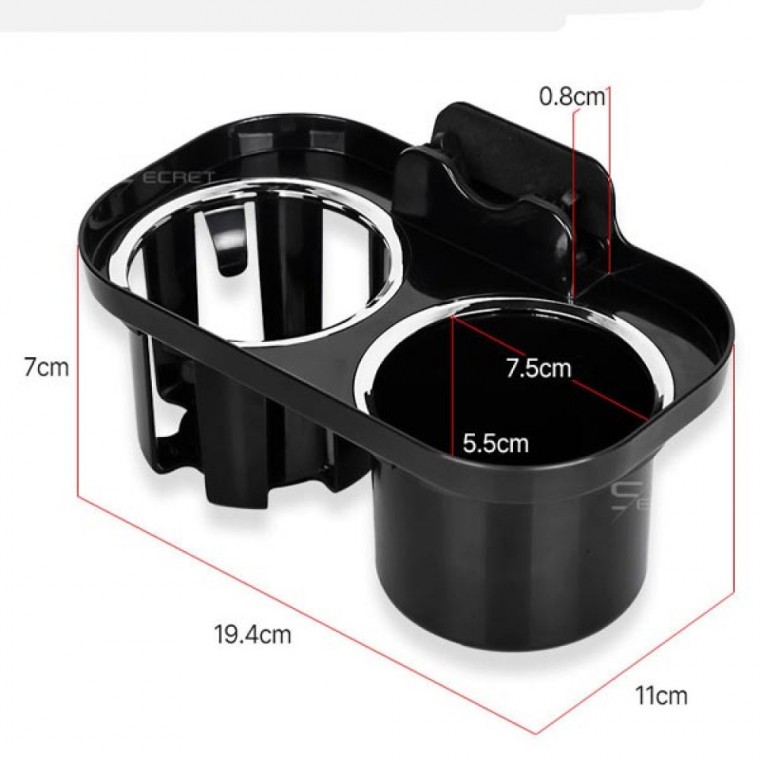 시크릿 송풍구헤드레스트 트윈 컵홀더