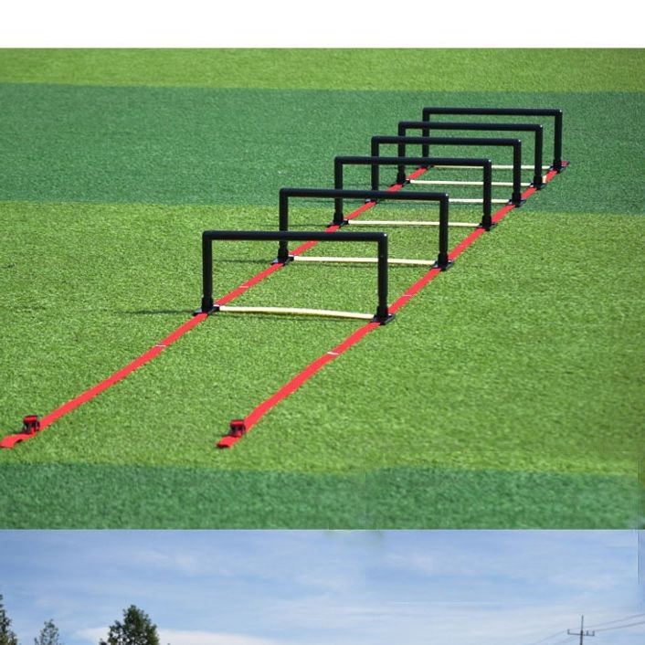 스타 허들 사다리 조절형 축구 훈련 허들 사다리