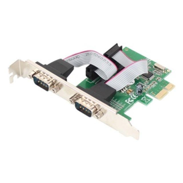 PnK P002A 시리얼카드 RS232 PCI-E 2Port 128Kbps USB 젠더 금융권납품