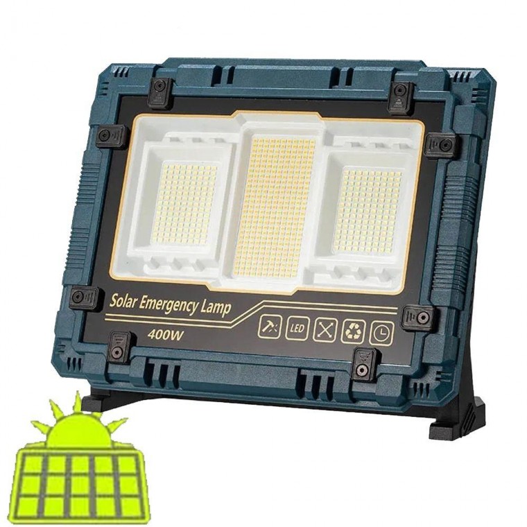 400W LED 충전식 야외 조명등 랜턴 작업등 투광기