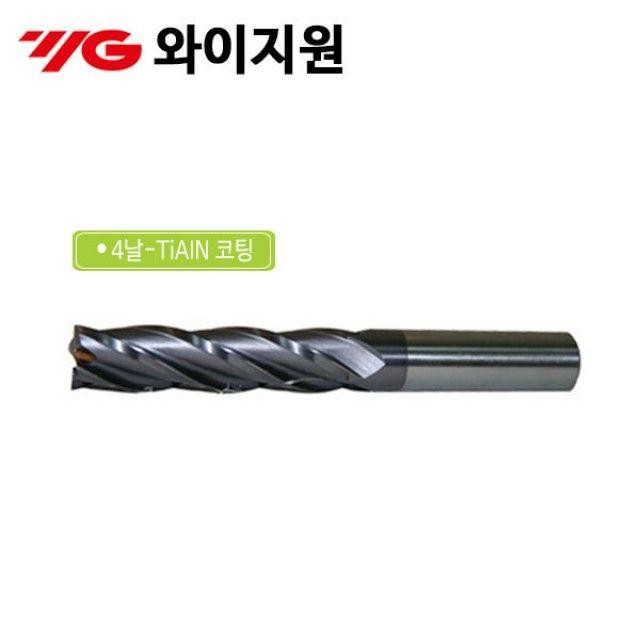 8mm TiAIN코팅롱엔드밀 10파이 와이지원-3015988 4F