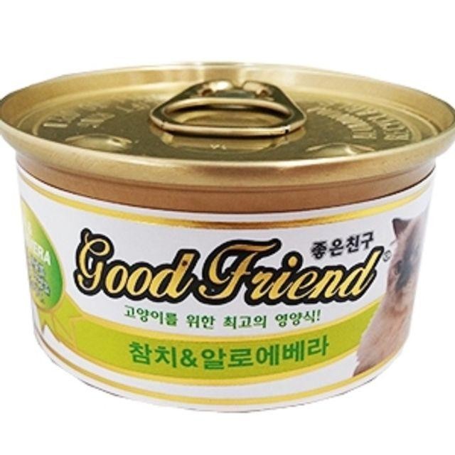 참치알로에 굿프랜드 고양이간식 고양이캔 24개입 85g