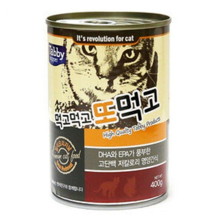 영양 고양이 12개 습식캔 400g 참치 간식 저칼로리