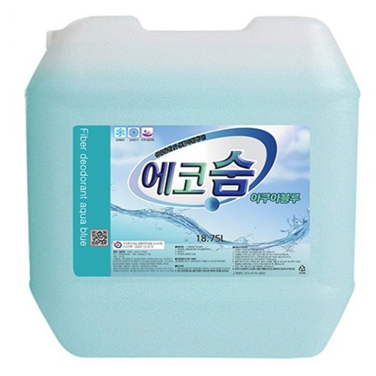 섬유탈취제 VEN 에 18.75L 아쿠아블루 섬유탈취리필