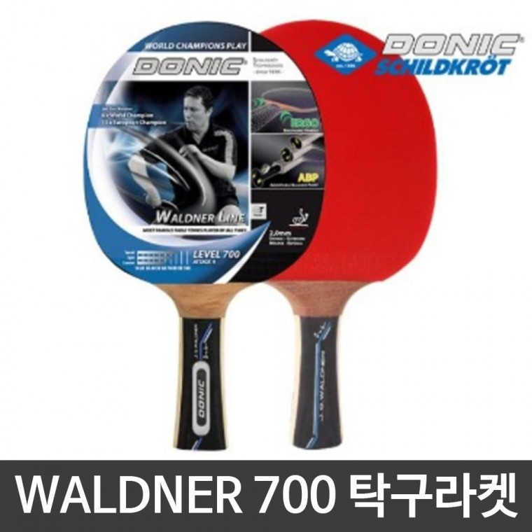 DONIC 도닉 WALDNER 700 탁구 라켓 운동 실내 놀이