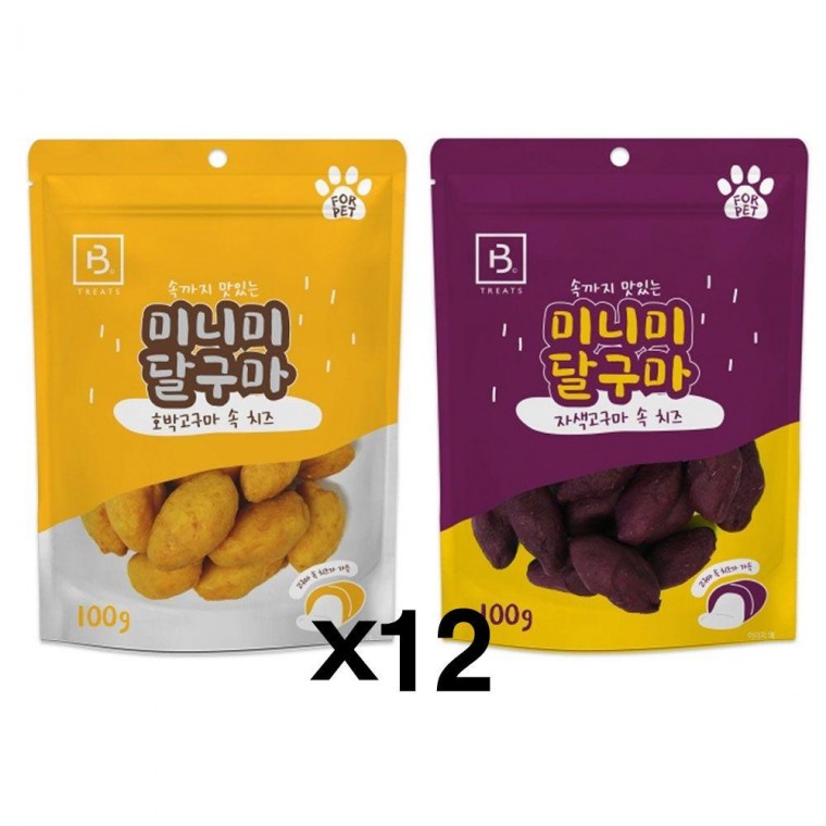 100g 달구마 간식 x12강아지 랩