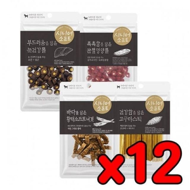 100g 소프트 시니어 x12개 간식 담은 건강