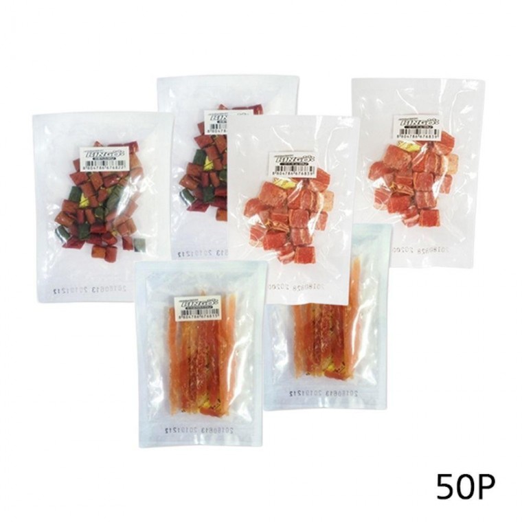 간식 24g 빙고 져키 육포 노즈워크 반려견 강아지 50P