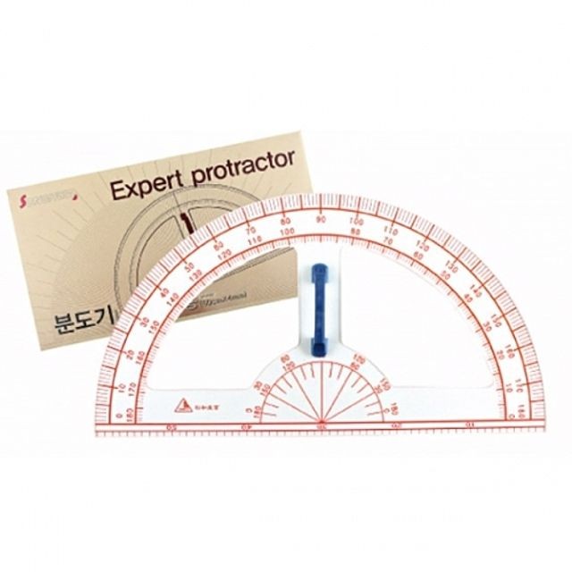 송화 선생님용각도기 SH-K501.60cmX4mm 1개