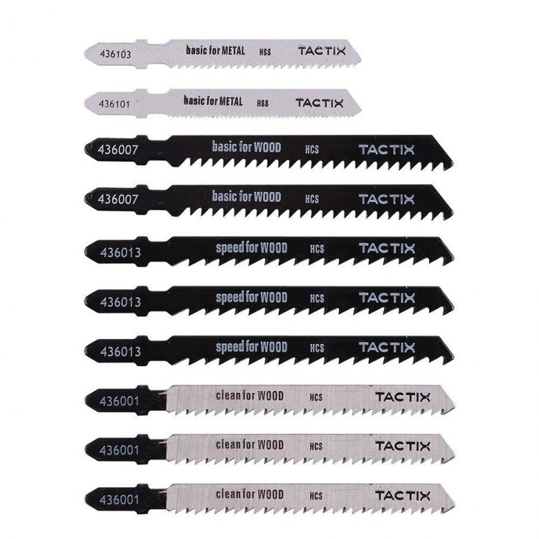 세트 직소날 철재용 10pcs-목재