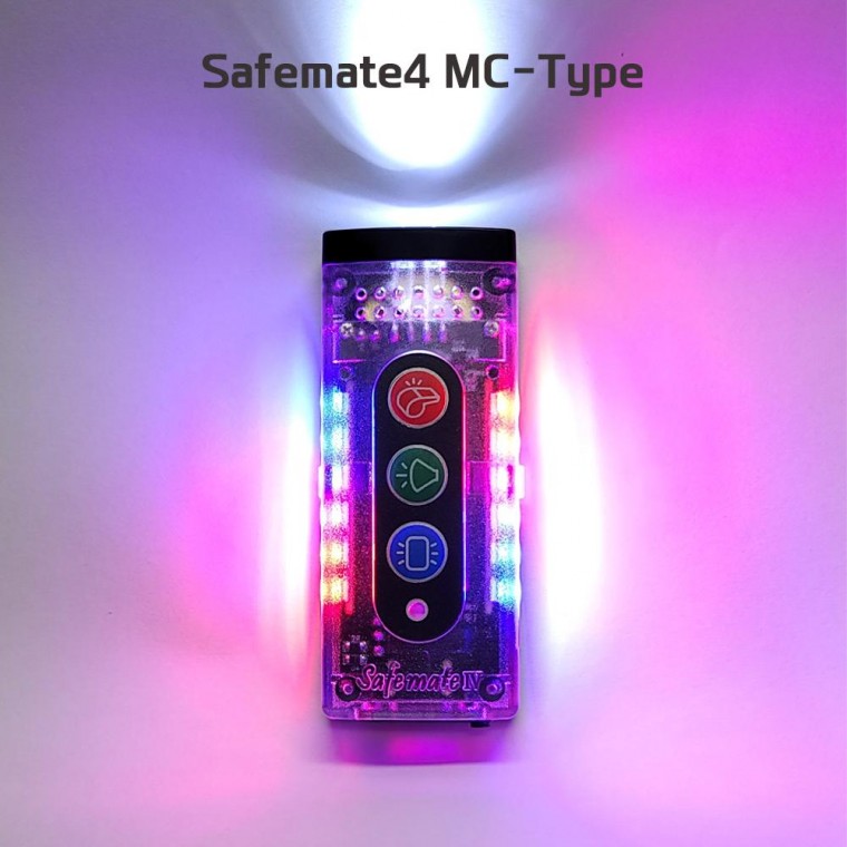 LED 안전 경고등 휘슬 전자 호루라기 세이프 메이트4 MC-type