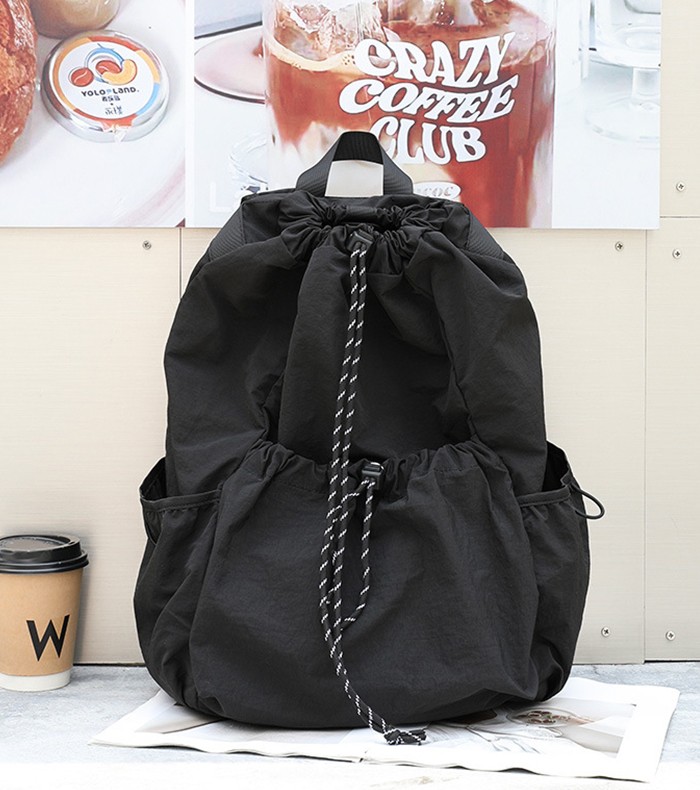 [LETSBAG]여자 스트링 백팩 LB587WAMOY