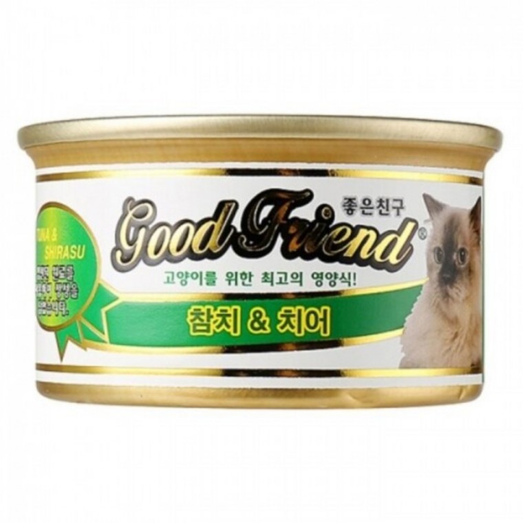 굿프랜드 고양이캔 참치 치어 85g 24개입