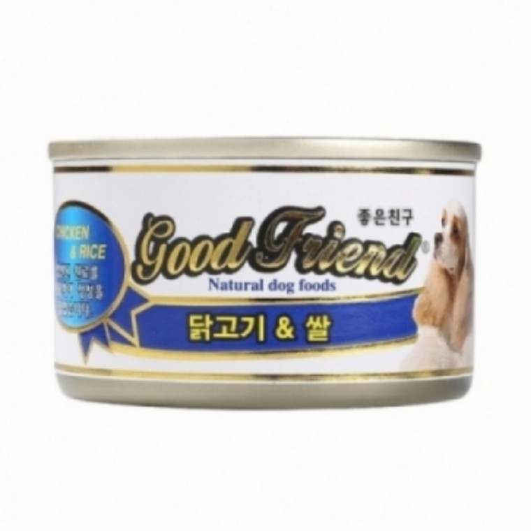 굿프랜드 닭고기와 쌀캔 100g 24개 1Box