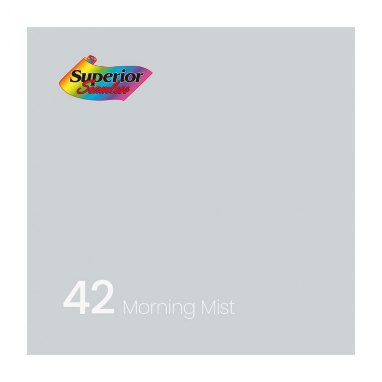 Superior 촬영 스튜디오 배경지 2.7 x 11m (42 Morning Mist)