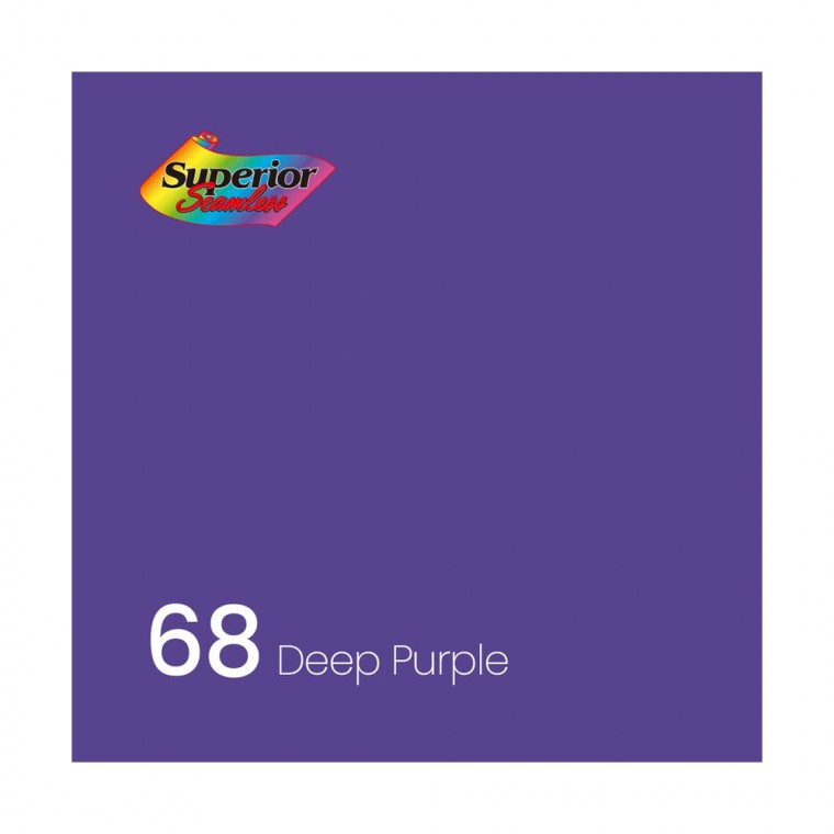 Superior 촬영 스튜디오 배경지 2.7 x 11m (68 Deep Purple)