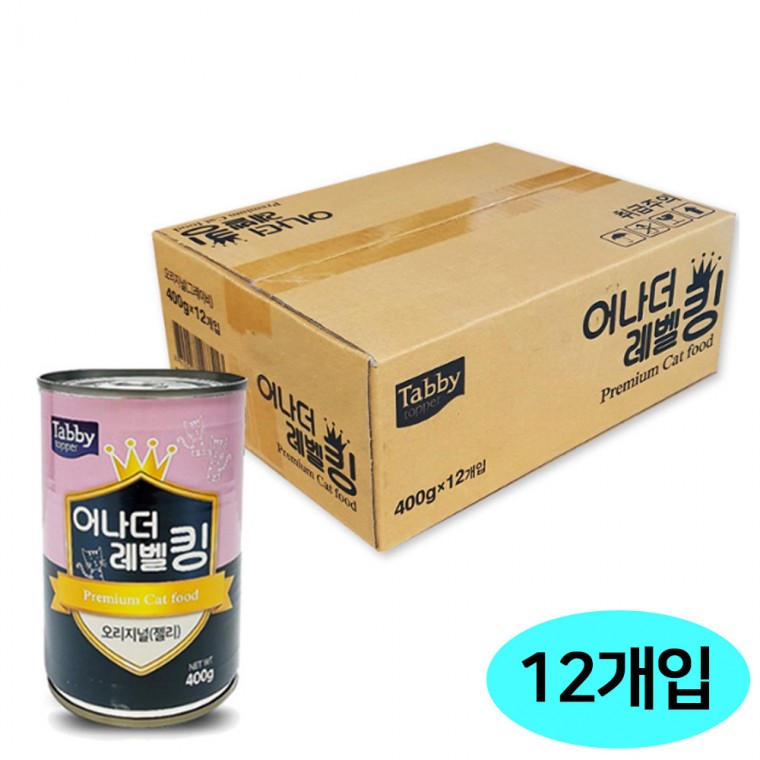 테비 어나더레벨킹 오리지날 젤리 (400g x 12개입) (1박스)