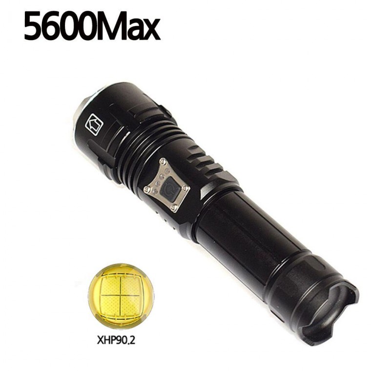 Xhp90.2 LED 5600루멘 줌 라이트 랜턴 손전등 후레쉬