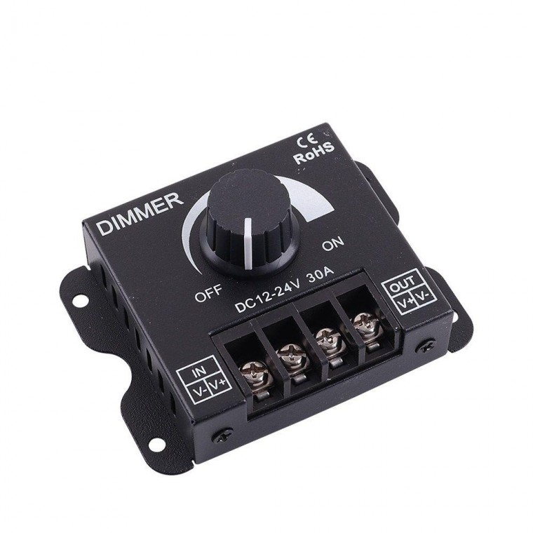 컨트롤러 전원 12-24V 30A Dimmer-DC 조광기