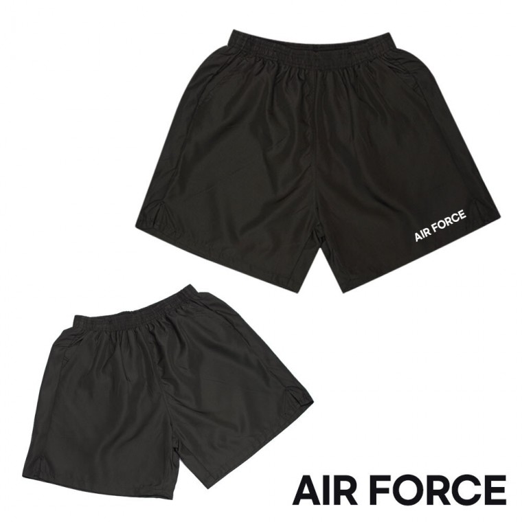 무지 반바지 블랙 보급형 AIR FORCE