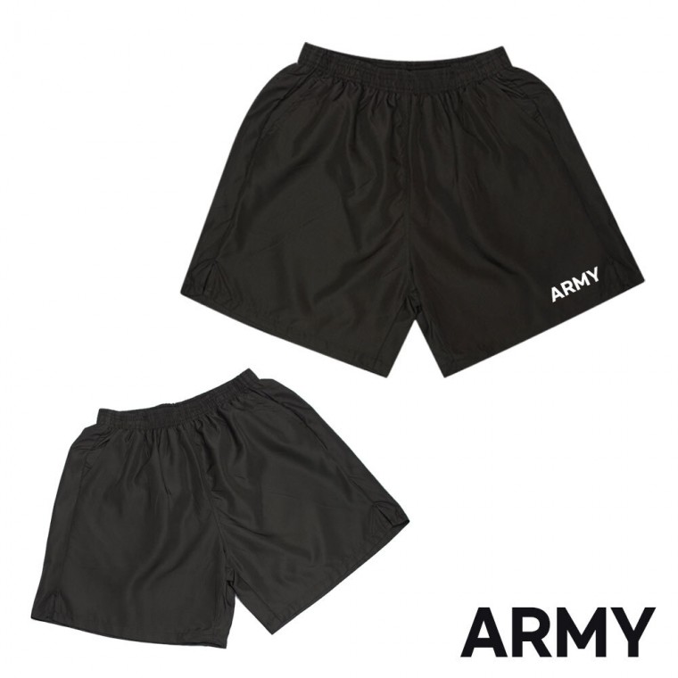 무지 반바지 블랙 보급형 ARMY