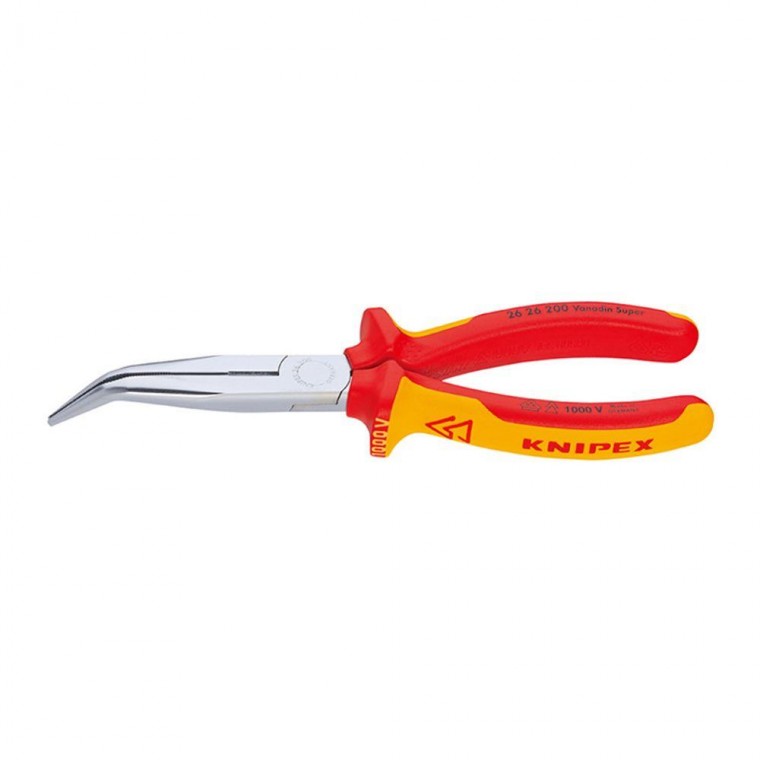 KNIPEX 플라이어 롱노우즈 절연 26-26-200SB