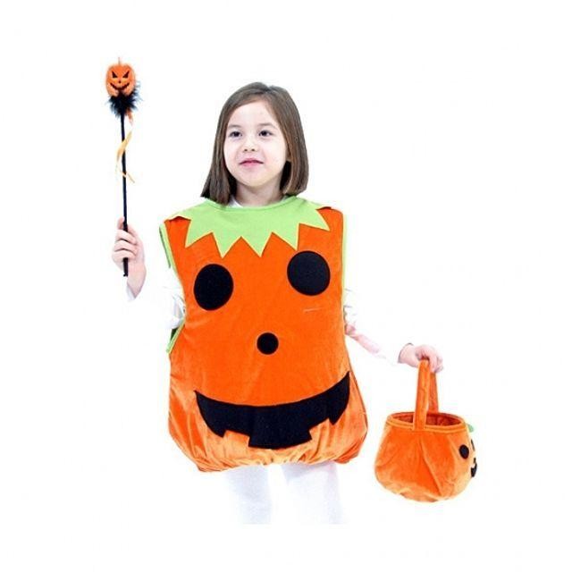 (Pumpkin Child Costume)코스튬 파티의상 할로윈의