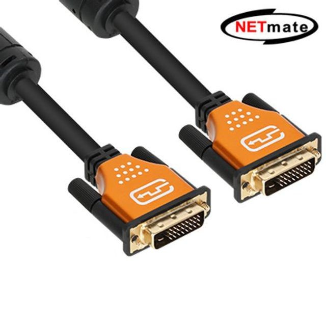 rgb케이블 NETmate DVI 듀얼 dvi케이블 hdmi케이블 Gold dvitohdmi D hdmitodvi 케이블 10m Metal