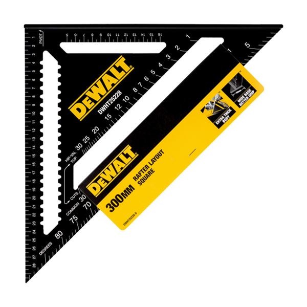 디월트 0 목공 300mm 수공구 삼각자 알루미늄자 DWHT25228 인테리어 철자 골조용