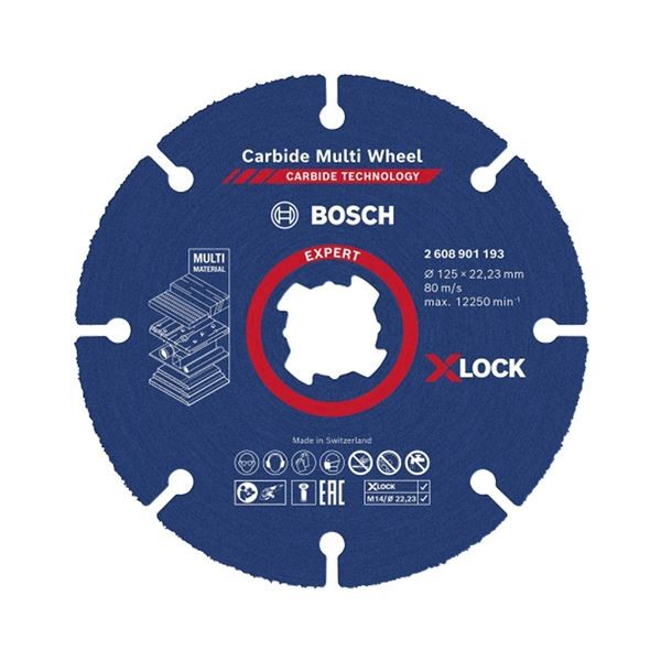 멀티휠 보쉬 목재 인테리어 125mm 못 26089 X 플라스틱 액세서리 카바이드 Lock