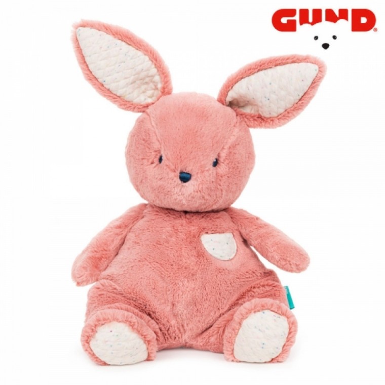 GUND 애착인형 부드럽고 포근한 핑크 토끼 인형 32cm (G6059318)