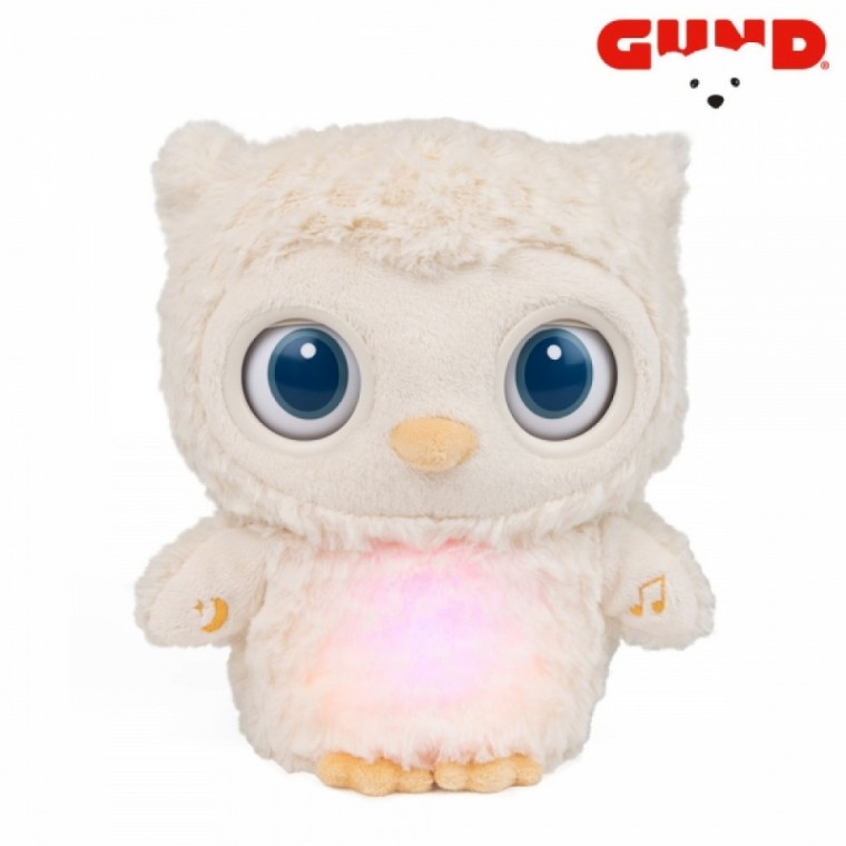 GUND 아기 재우는 올빼미 인형 무드등 (작동완구) (G6060243)