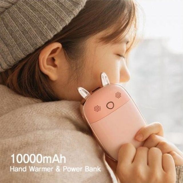 하라스 입고 동물캐릭터 블루색 대용량 10000mAh 녹음기능 휴