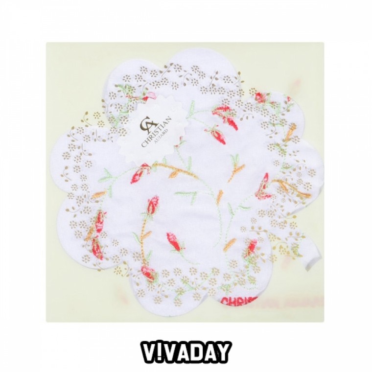 VIVADAY-SC54 고급자수면 남녀 자수손수건