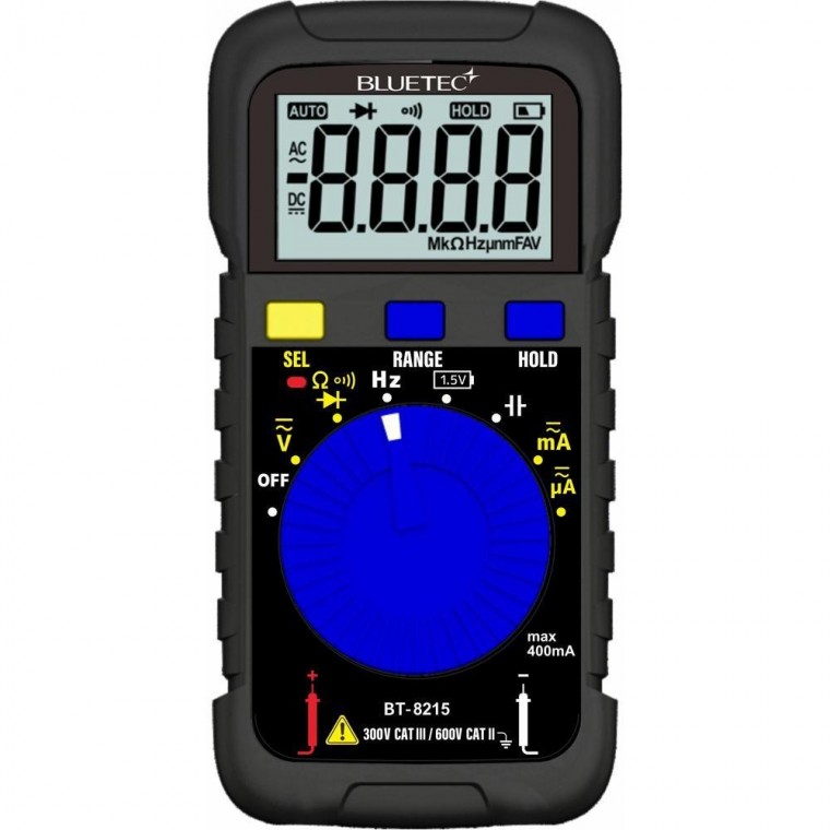 BT-8215 블루텍 디지털 멀티미터 테스터