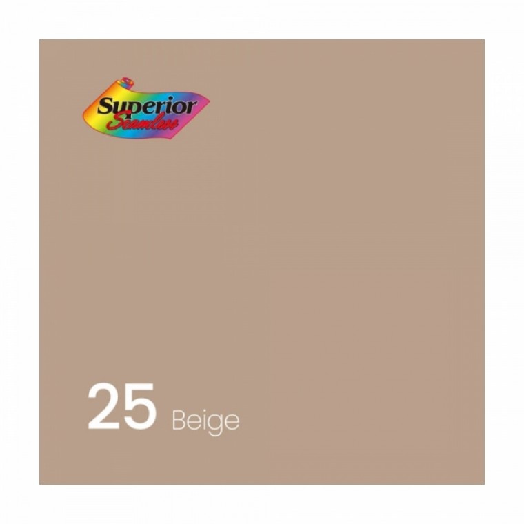 Superior 촬영 스튜디오 배경지 2.7 x 11m (25 Beige)