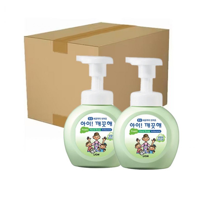 18개입 청포도 용기 달콤한 거품형 250ml