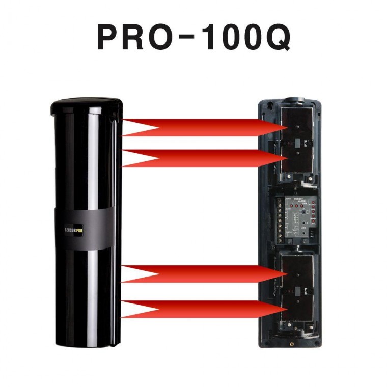 적외선감지기 PRO-100Q 동작센서 인체 동체감지기