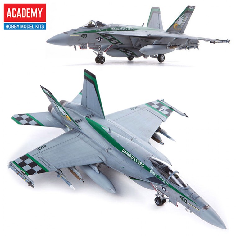 아카데미과학 1대72 미해군 F.A-18E VFA-195 치피호 (12565)