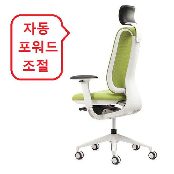 파트라 리브라 의자 화이트바디 팔걸이조절 C5711PA-WH