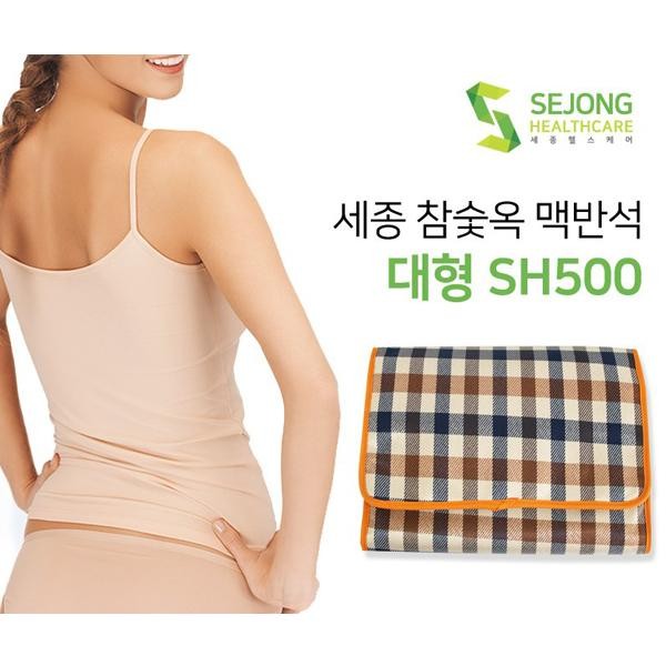 BN 세종 참숯옥 맥반석 찜질기 SH-500 대형